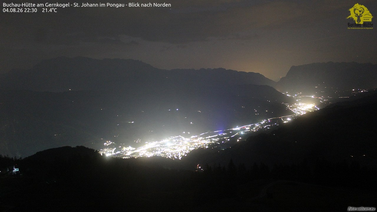 Archiv Foto Webcam Buchau-Hütte am Gernkogel - St. Johann