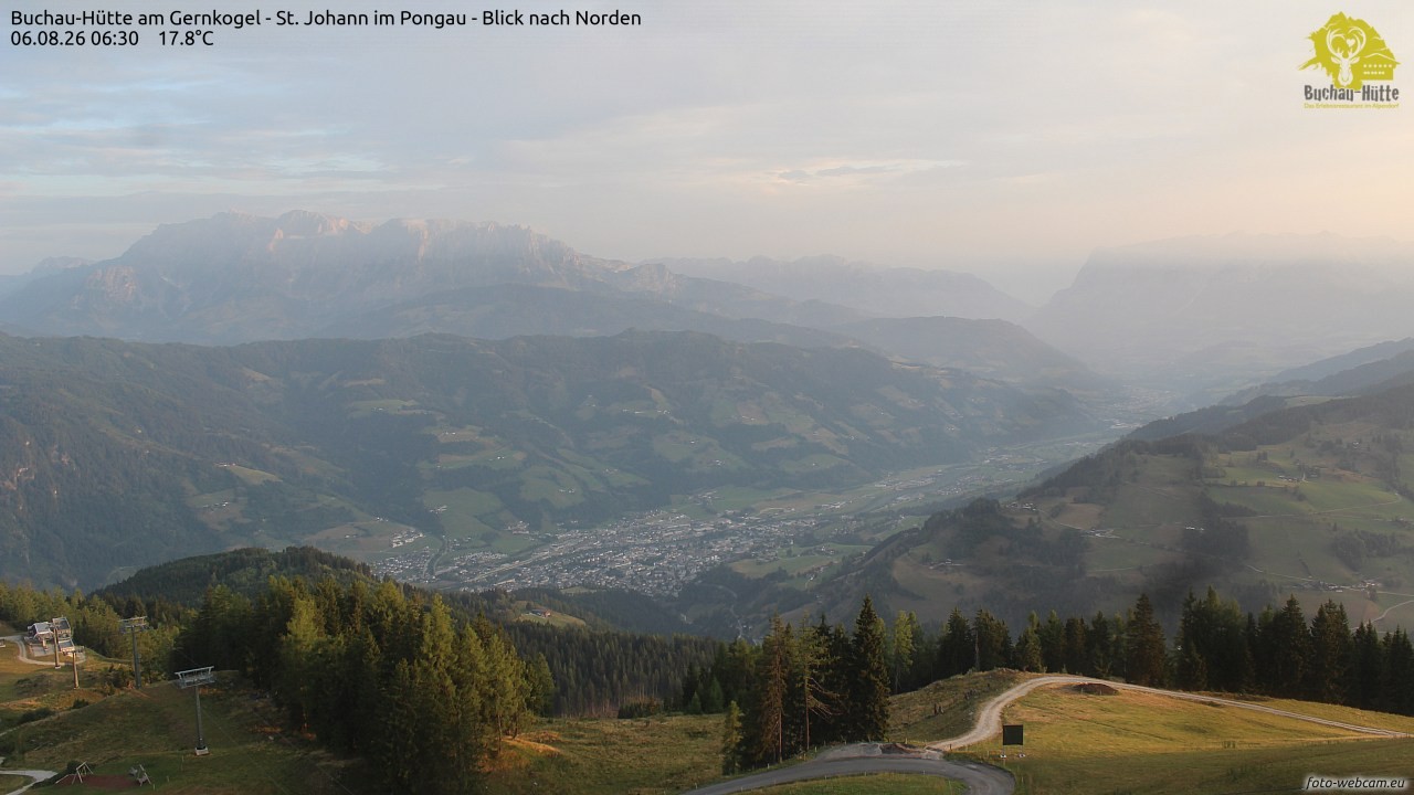 Archiv Foto Webcam Buchau-Hütte am Gernkogel - St. Johann