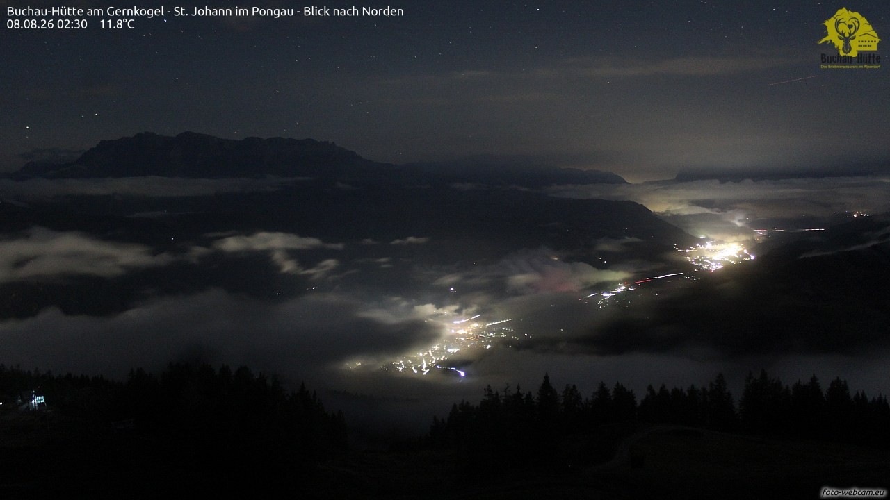 Archived image Webcam Gernkogel - View to the North