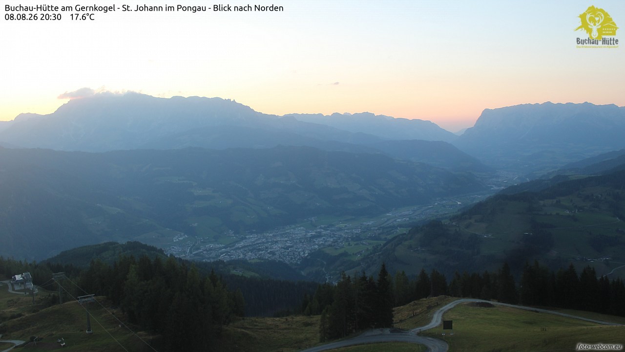 Archiv Foto Webcam Buchau-Hütte am Gernkogel - St. Johann