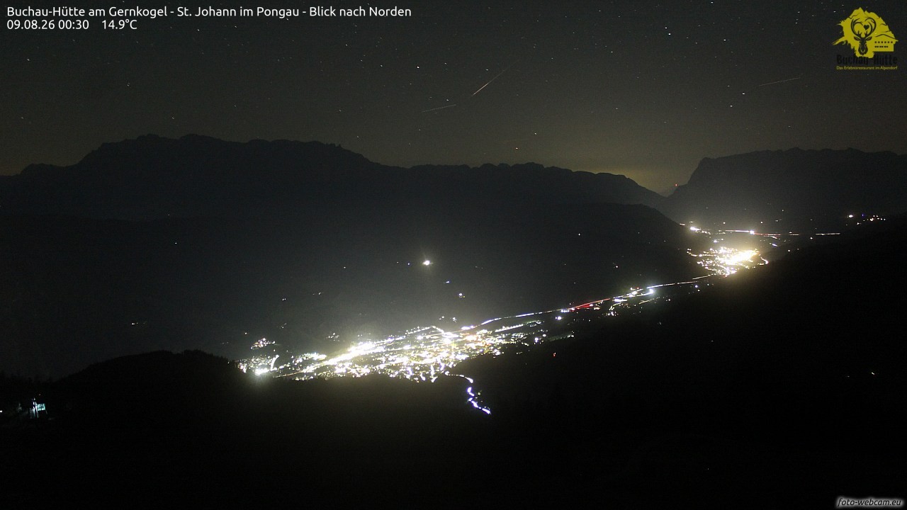 Archiv Foto Webcam Buchau-Hütte am Gernkogel - St. Johann