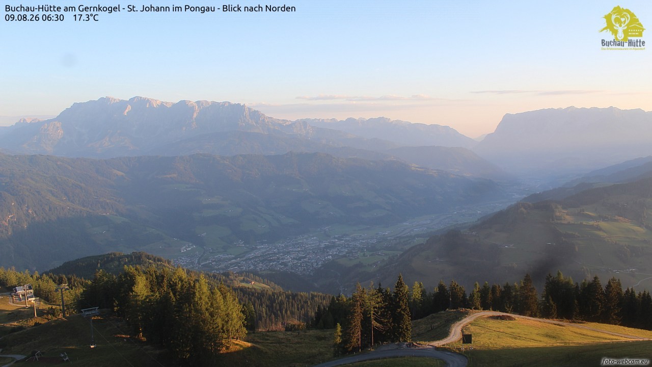 Archived image Webcam Gernkogel - View to the North