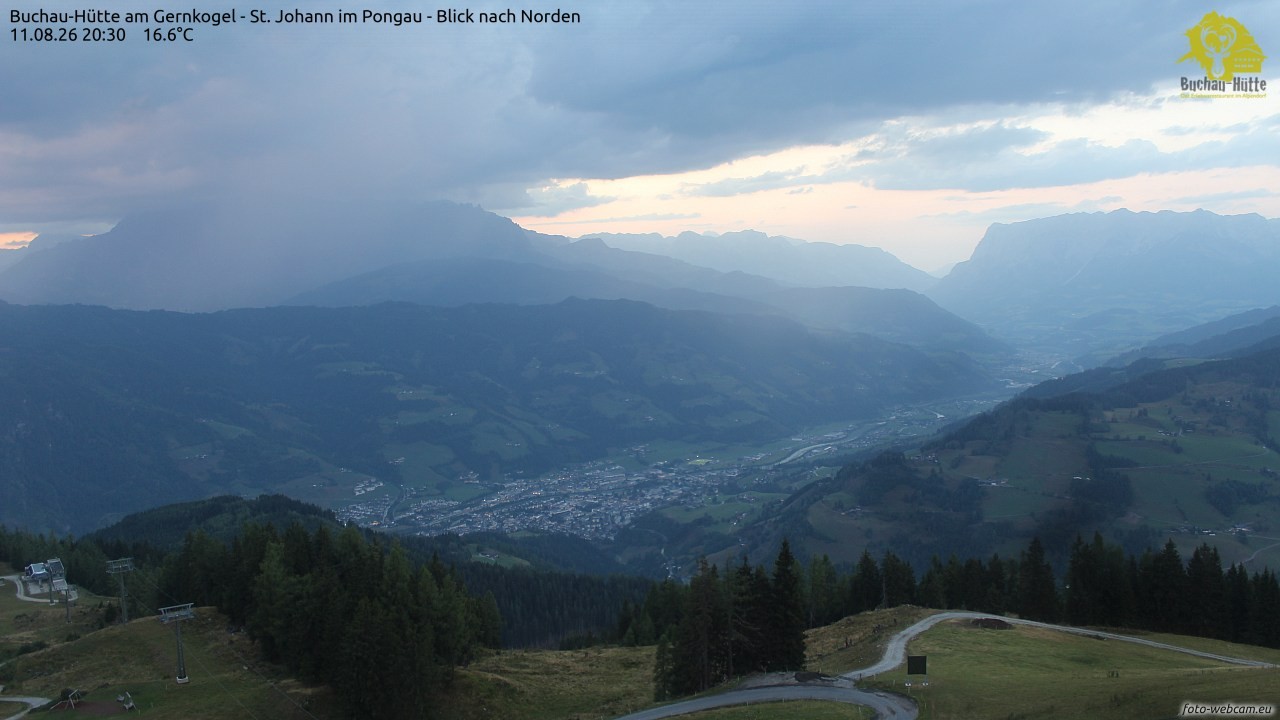 Archiv Foto Webcam Buchau-Hütte am Gernkogel - St. Johann