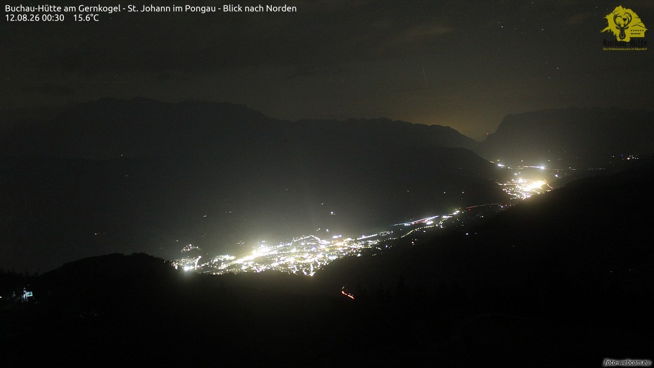 Archived image Webcam Gernkogel - View to the North