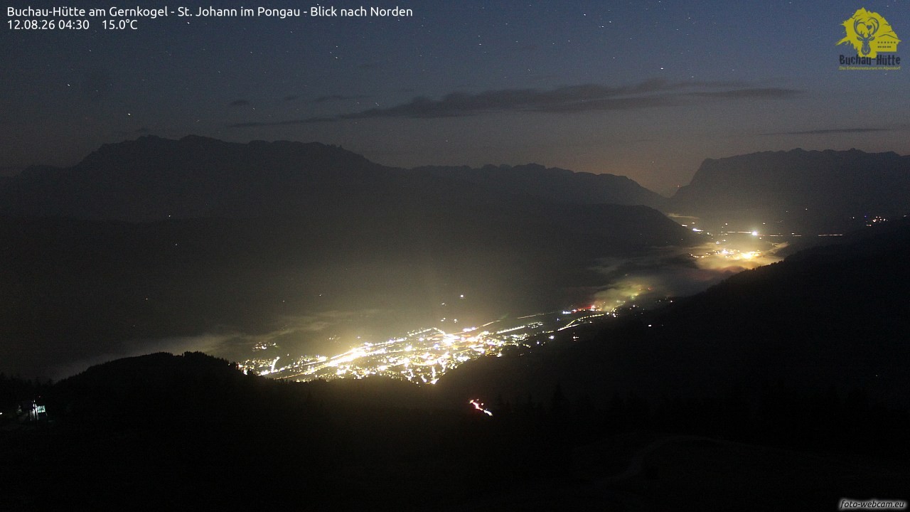 Archived image Webcam Gernkogel - View to the North