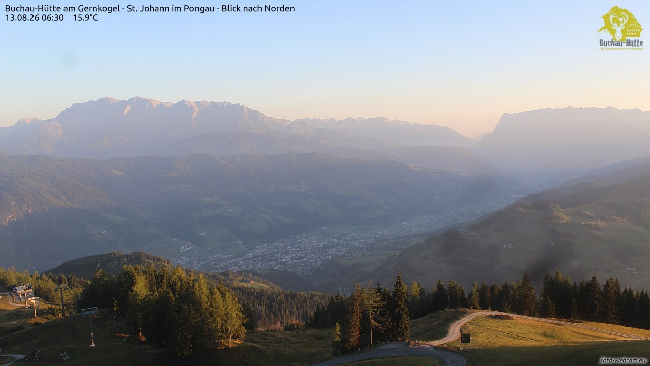 Archived image Webcam Gernkogel - View to the North