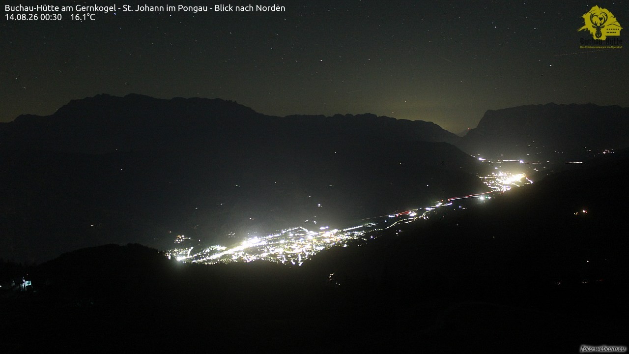 Archived image Webcam Gernkogel - View to the North