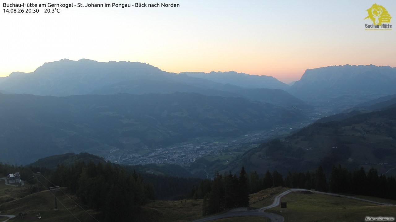 Archiv Foto Webcam Buchau-Hütte am Gernkogel - St. Johann