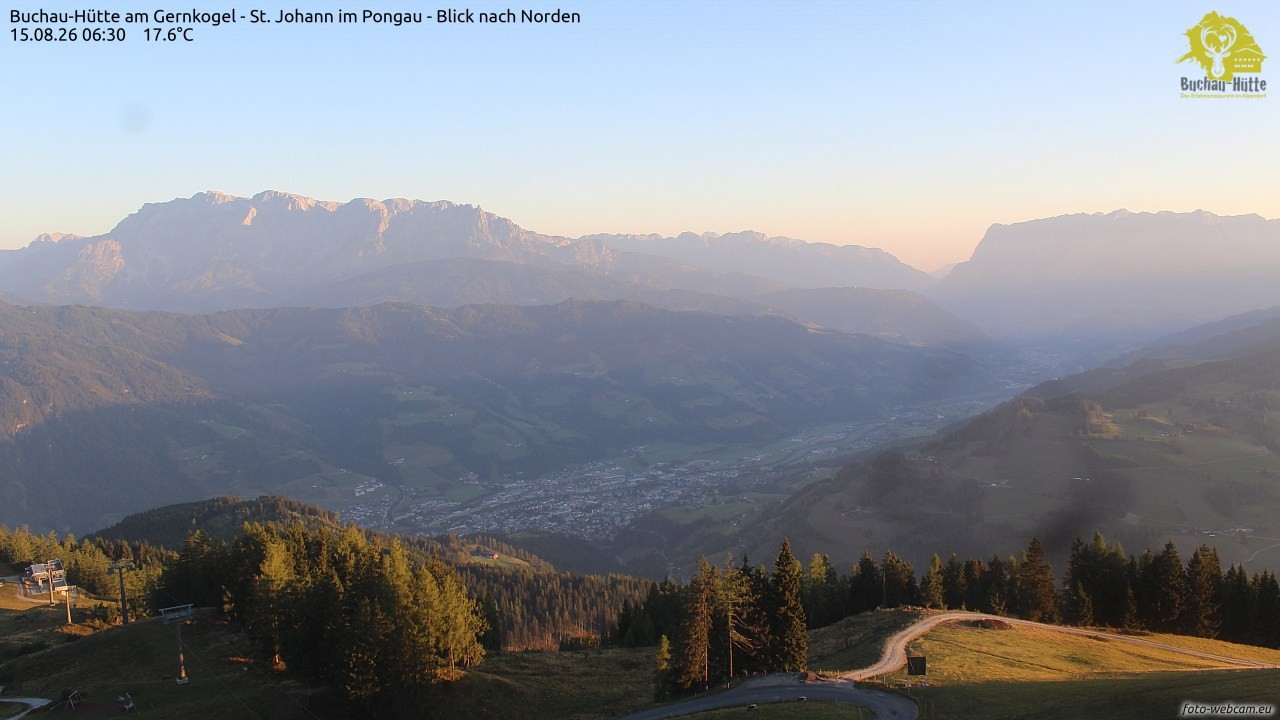 Archiv Foto Webcam Buchau-Hütte am Gernkogel - St. Johann