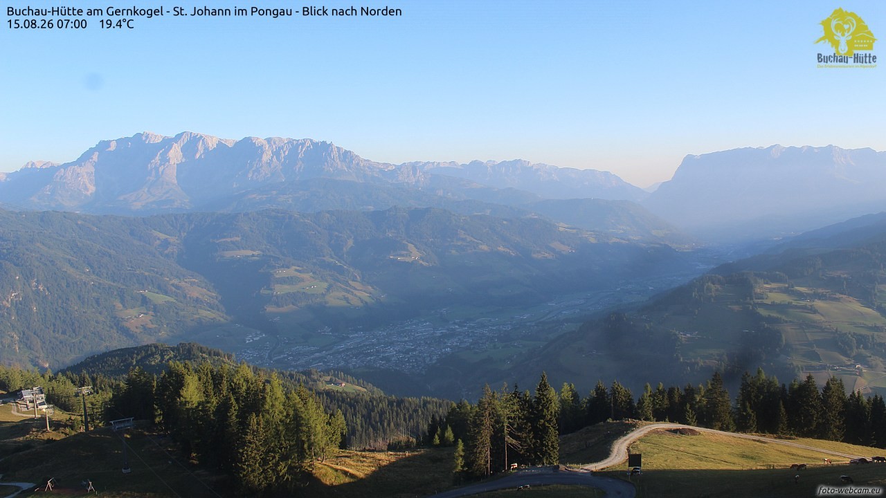 Archiv Foto Webcam Buchau-Hütte am Gernkogel - St. Johann