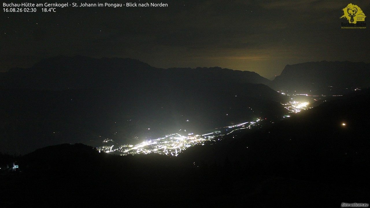 Archiv Foto Webcam Buchau-Hütte am Gernkogel - St. Johann