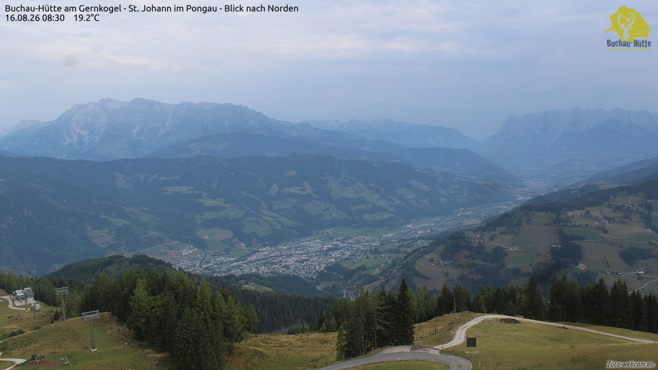 Archiv Foto Webcam Buchau-Hütte am Gernkogel - St. Johann