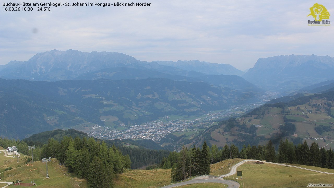 Archiv Foto Webcam Buchau-Hütte am Gernkogel - St. Johann