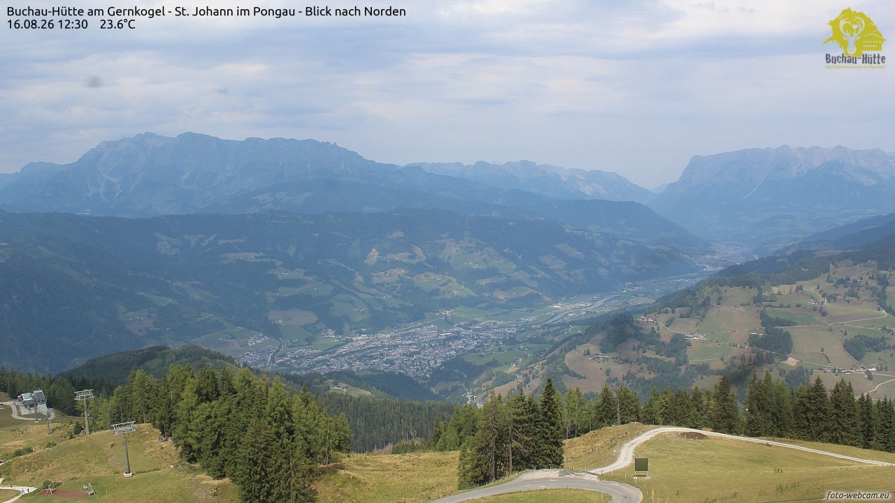 Archiv Foto Webcam Buchau-Hütte am Gernkogel - St. Johann
