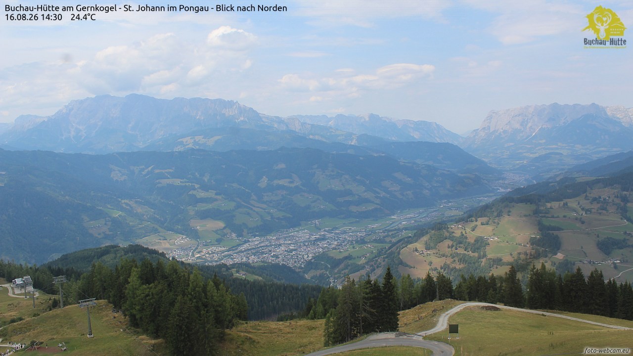 Archiv Foto Webcam Buchau-Hütte am Gernkogel - St. Johann