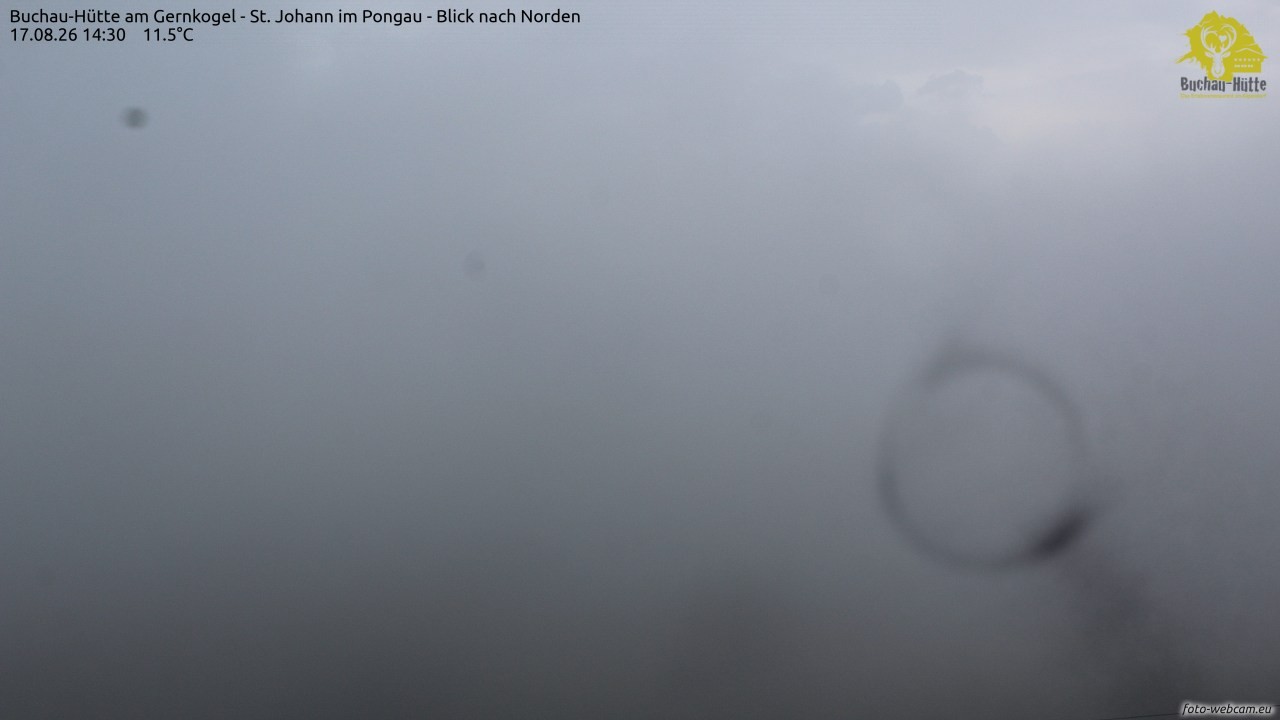 Archiv Foto Webcam Buchau-Hütte am Gernkogel - St. Johann