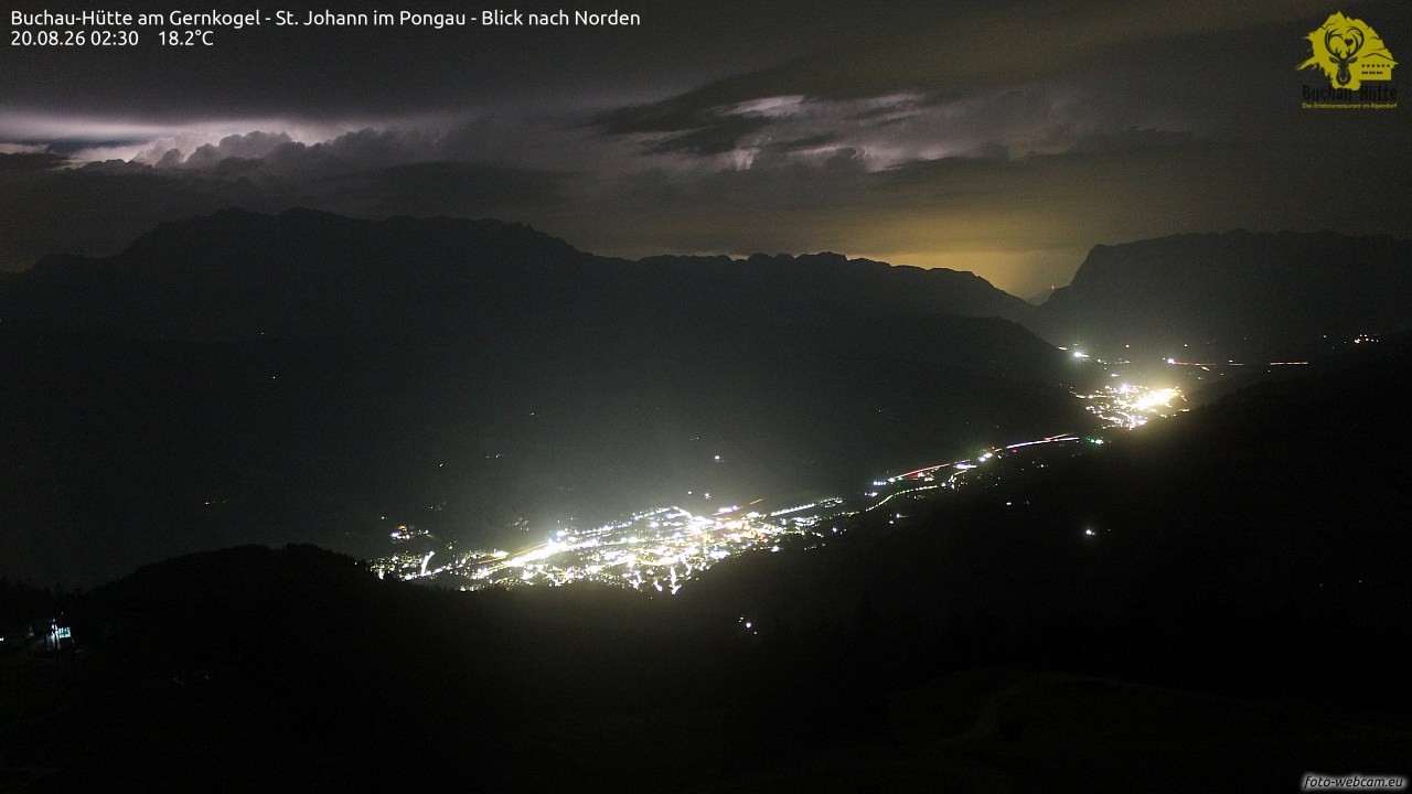 Archived image Webcam Gernkogel - View to the North
