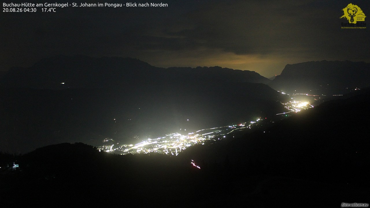 Archived image Webcam Gernkogel - View to the North