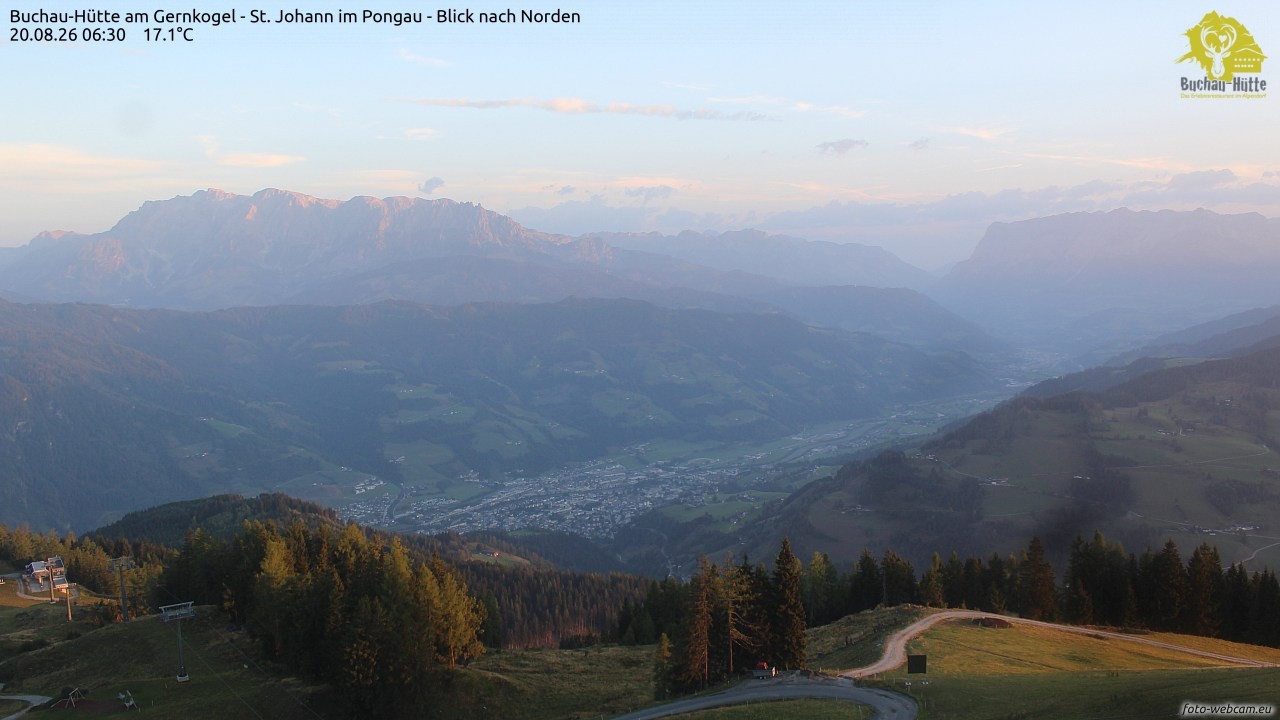 Archived image Webcam Gernkogel - View to the North