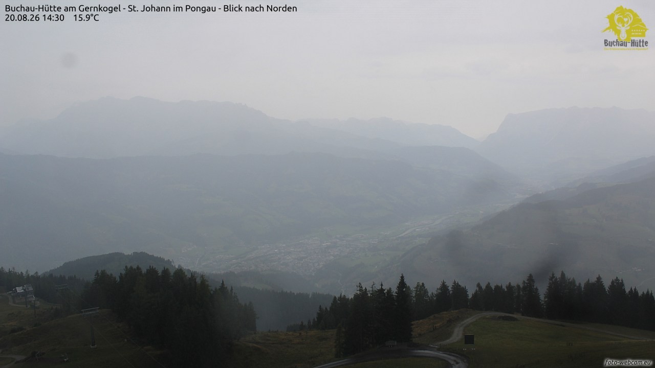 Archived image Webcam Gernkogel - View to the North