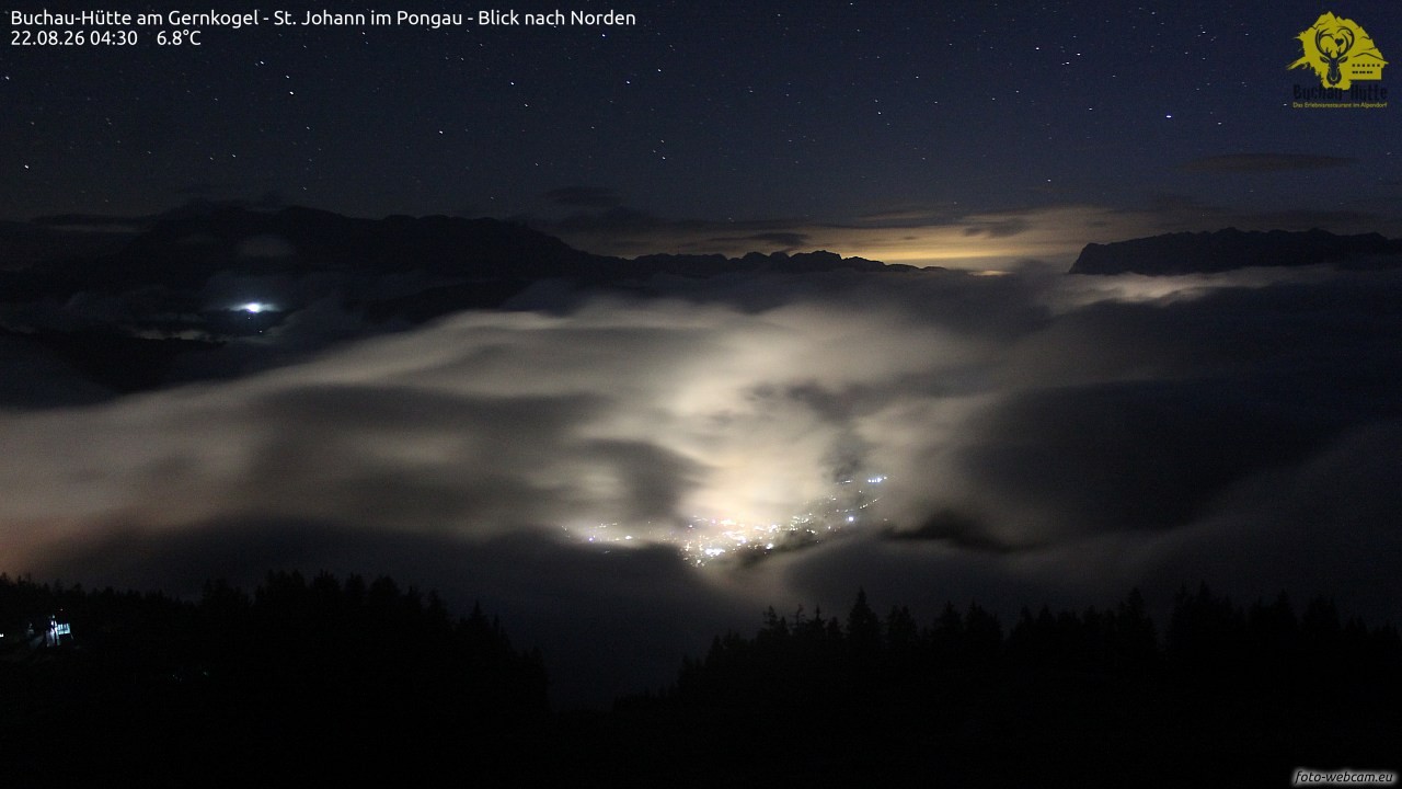 Archived image Webcam Gernkogel - View to the North