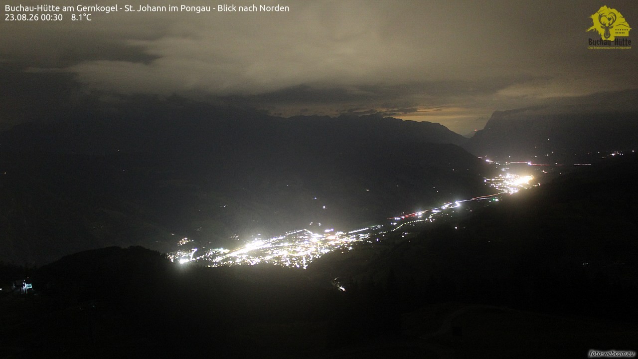 Archiv Foto Webcam Buchau-Hütte am Gernkogel - St. Johann