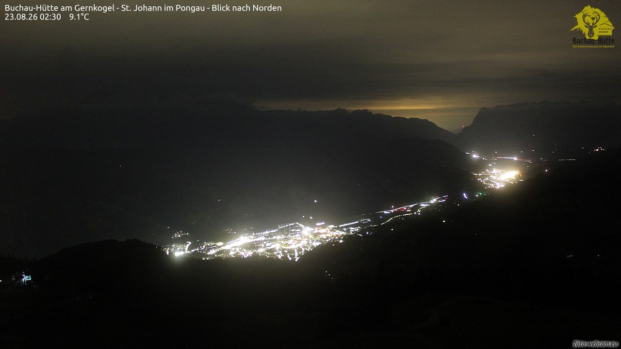 Archiv Foto Webcam Buchau-Hütte am Gernkogel - St. Johann