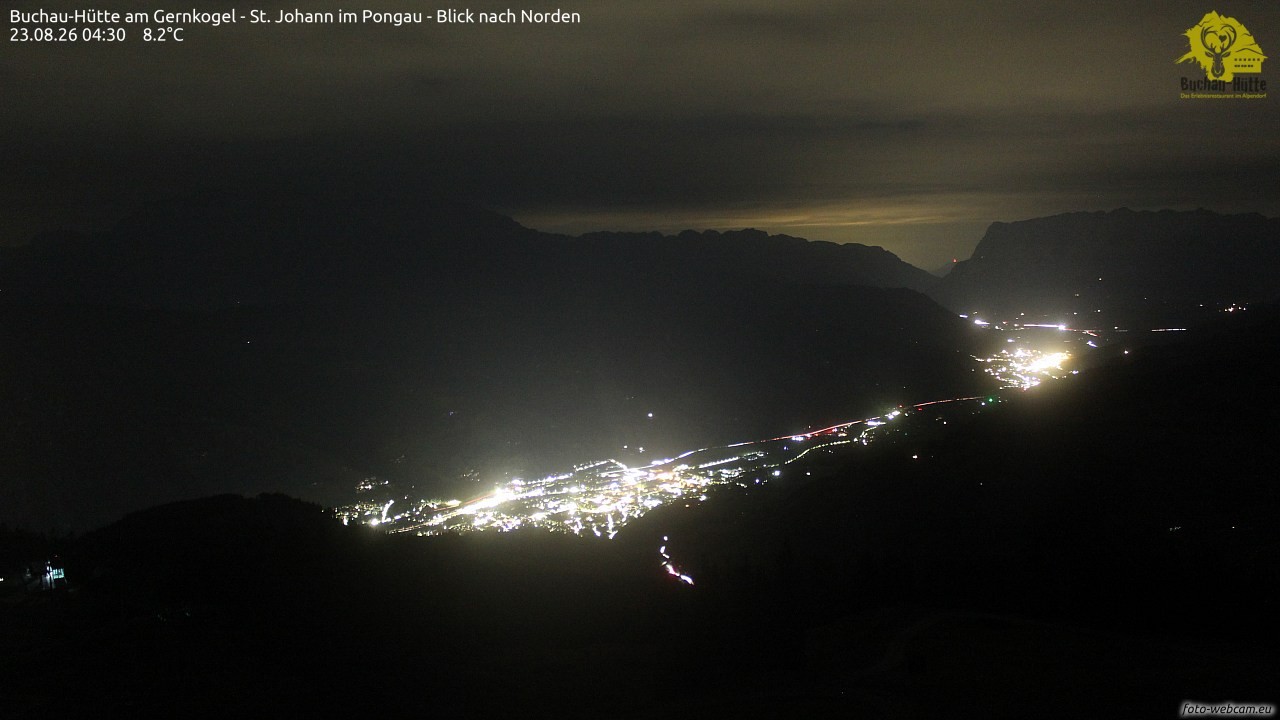 Archived image Webcam Gernkogel - View to the North