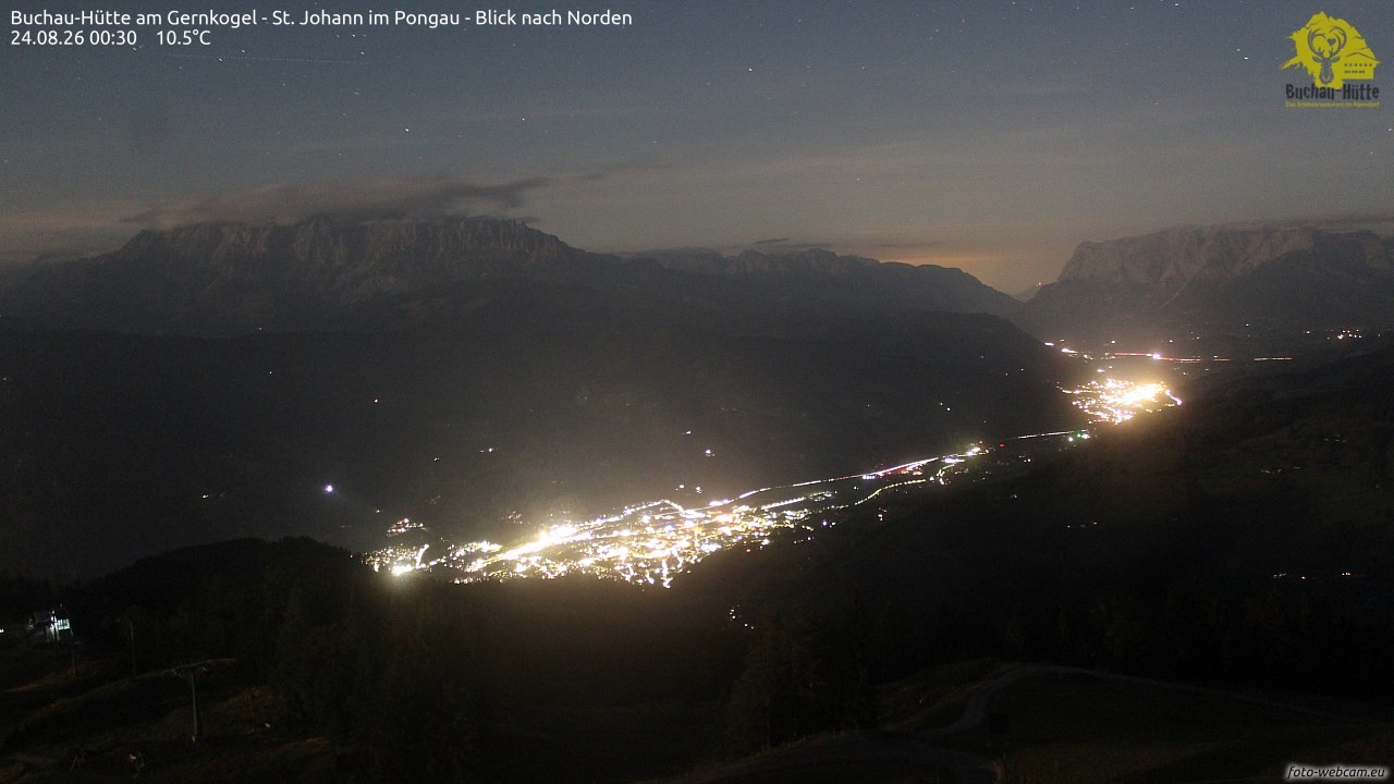 Archived image Webcam Gernkogel - View to the North