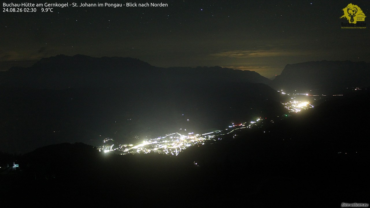 Archived image Webcam Gernkogel - View to the North