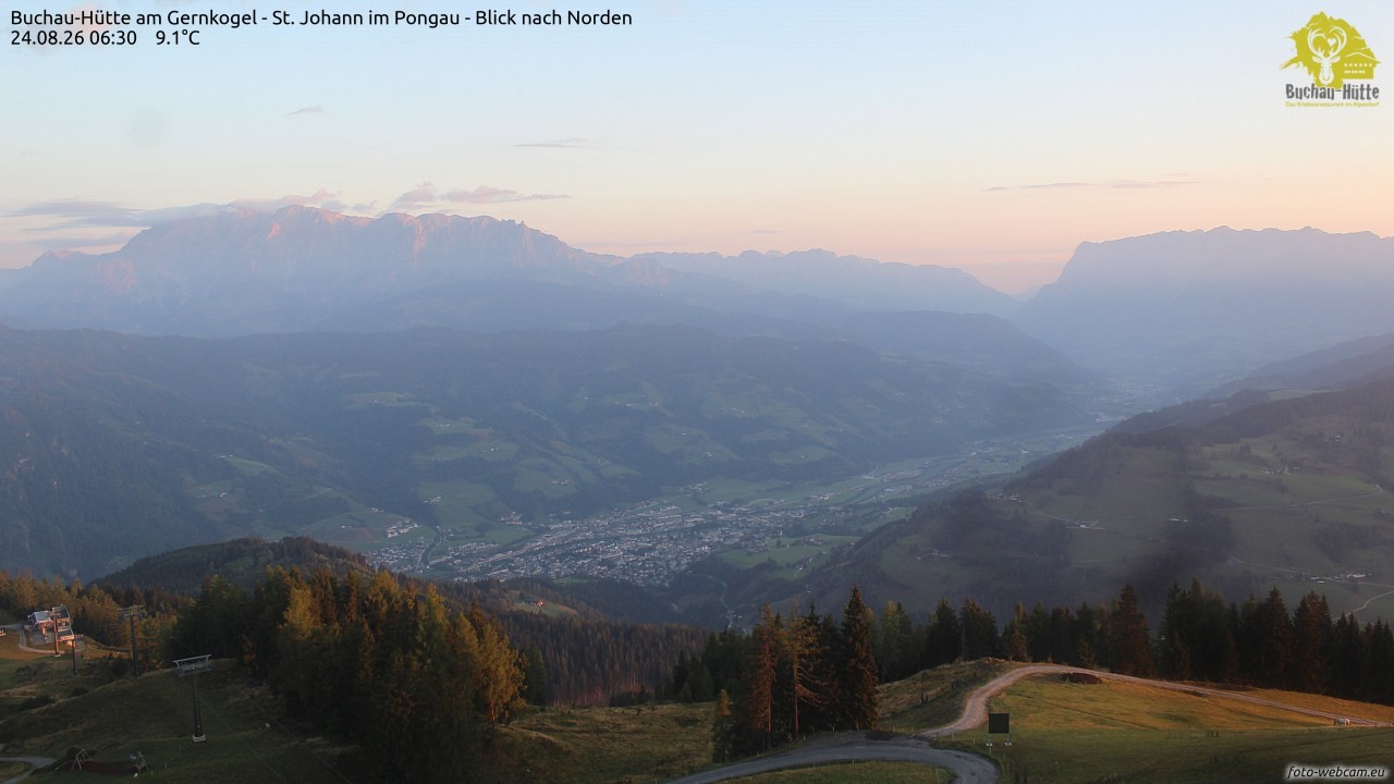 Archived image Webcam Gernkogel - View to the North