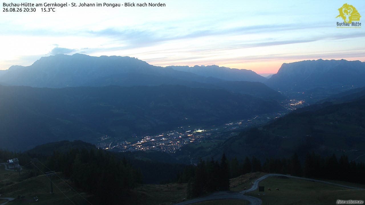 Archived image Webcam Gernkogel - View to the North