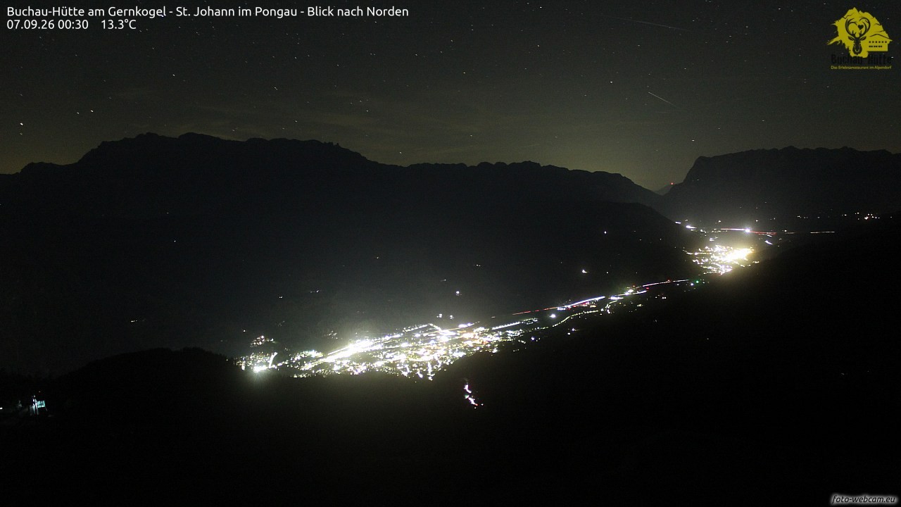 Archived image Webcam Gernkogel - View to the North