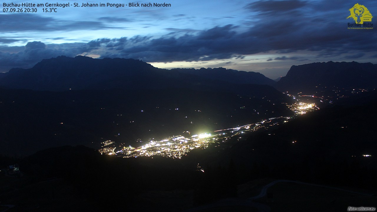 Archiv Foto Webcam Buchau-Hütte am Gernkogel - St. Johann