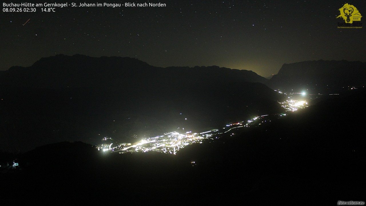 Archiv Foto Webcam Buchau-Hütte am Gernkogel - St. Johann