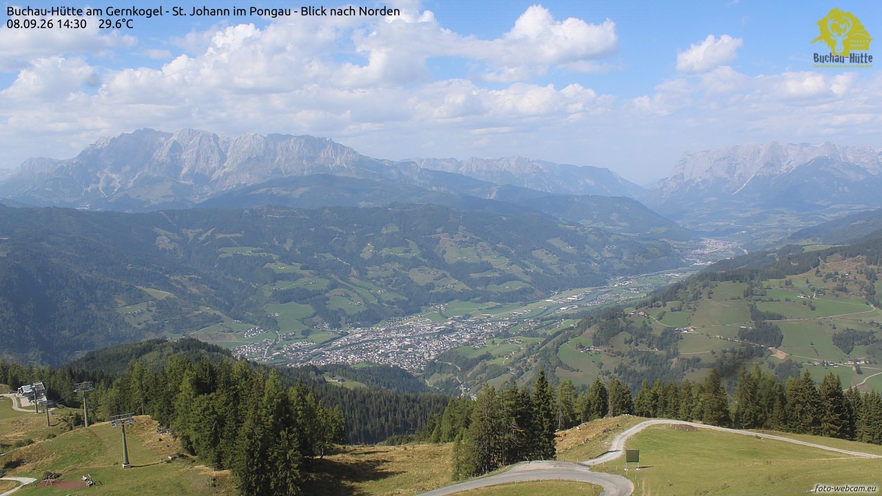 Archiv Foto Webcam Buchau-Hütte am Gernkogel - St. Johann