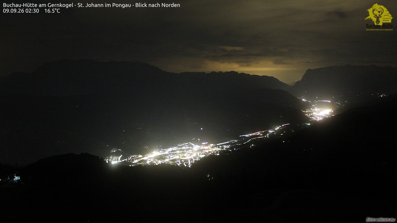 Archiv Foto Webcam Buchau-Hütte am Gernkogel - St. Johann