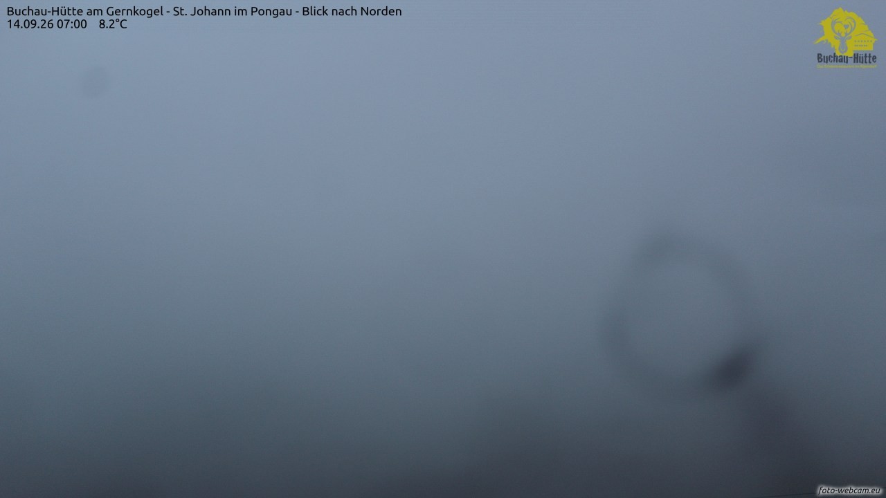 Archiv Foto Webcam Buchau-Hütte am Gernkogel - St. Johann