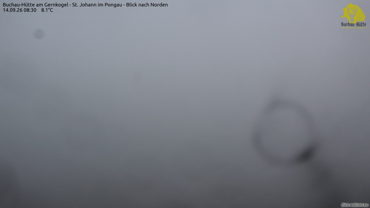 Archiv Foto Webcam Buchau-Hütte am Gernkogel - St. Johann