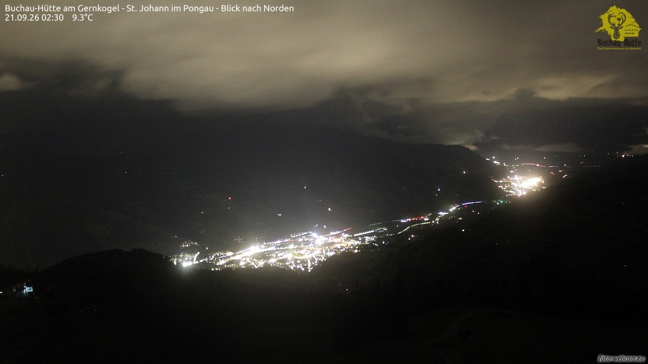 Archiv Foto Webcam Buchau-Hütte am Gernkogel - St. Johann