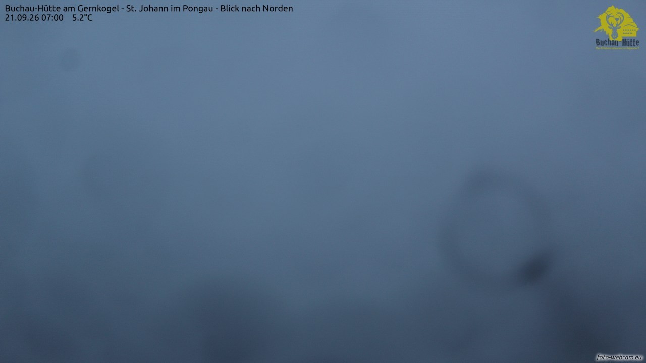 Archiv Foto Webcam Buchau-Hütte am Gernkogel - St. Johann