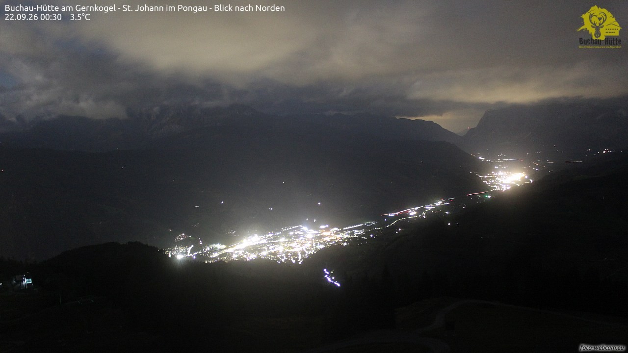 Archived image Webcam Gernkogel - View to the North