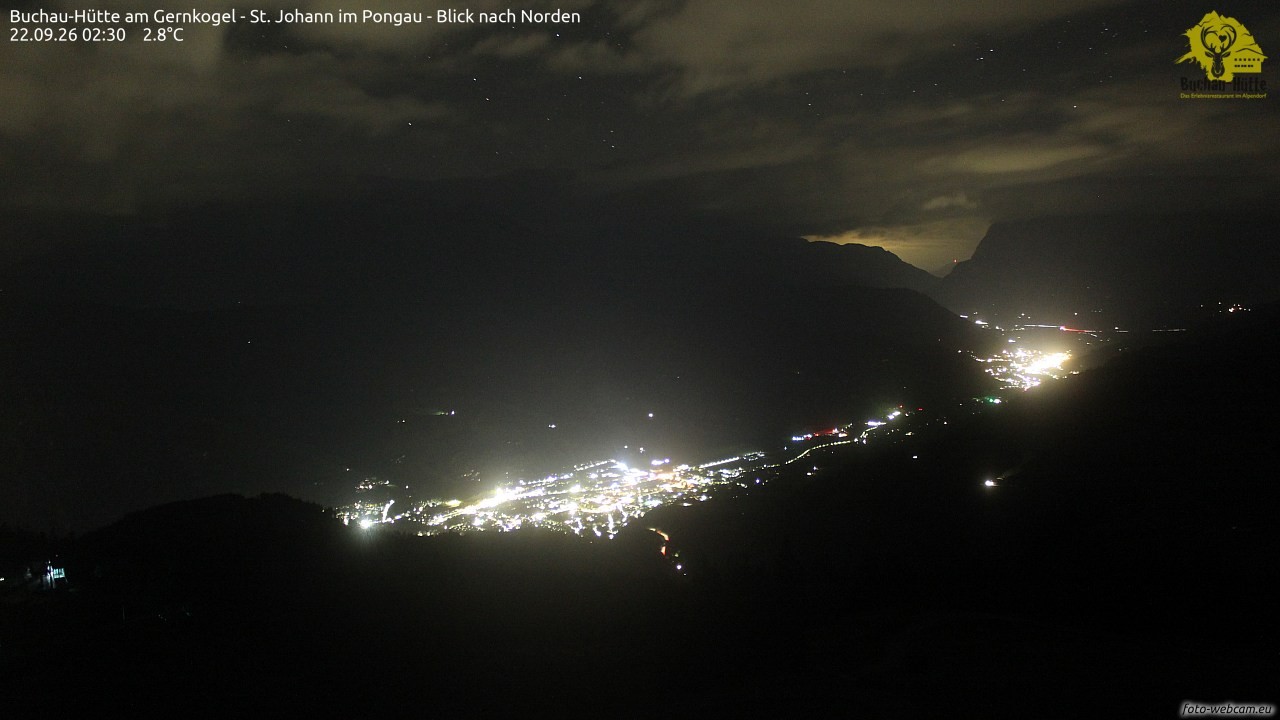 Archived image Webcam Gernkogel - View to the North