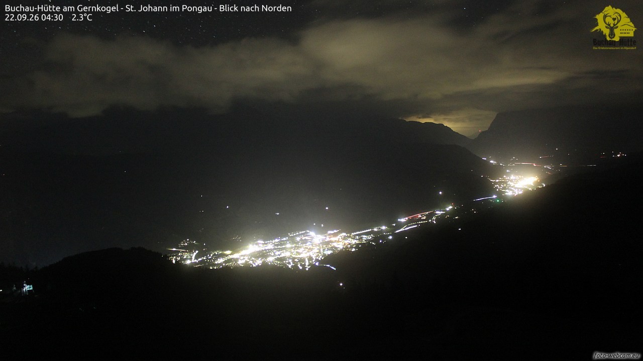 Archived image Webcam Gernkogel - View to the North