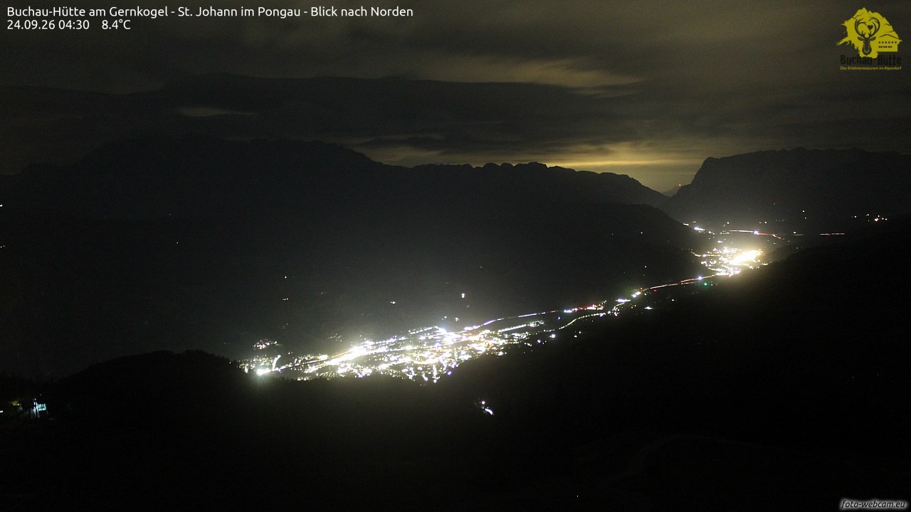 Archiv Foto Webcam Buchau-Hütte am Gernkogel - St. Johann