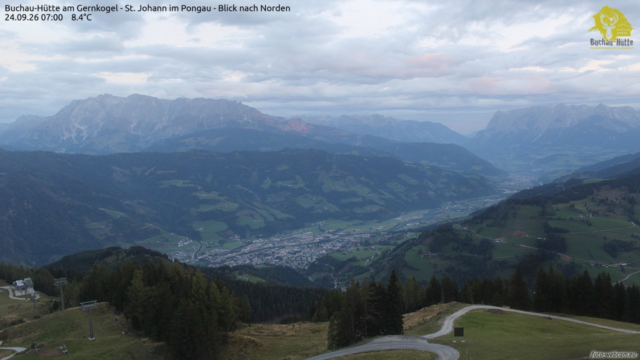 Archiv Foto Webcam Buchau-Hütte am Gernkogel - St. Johann