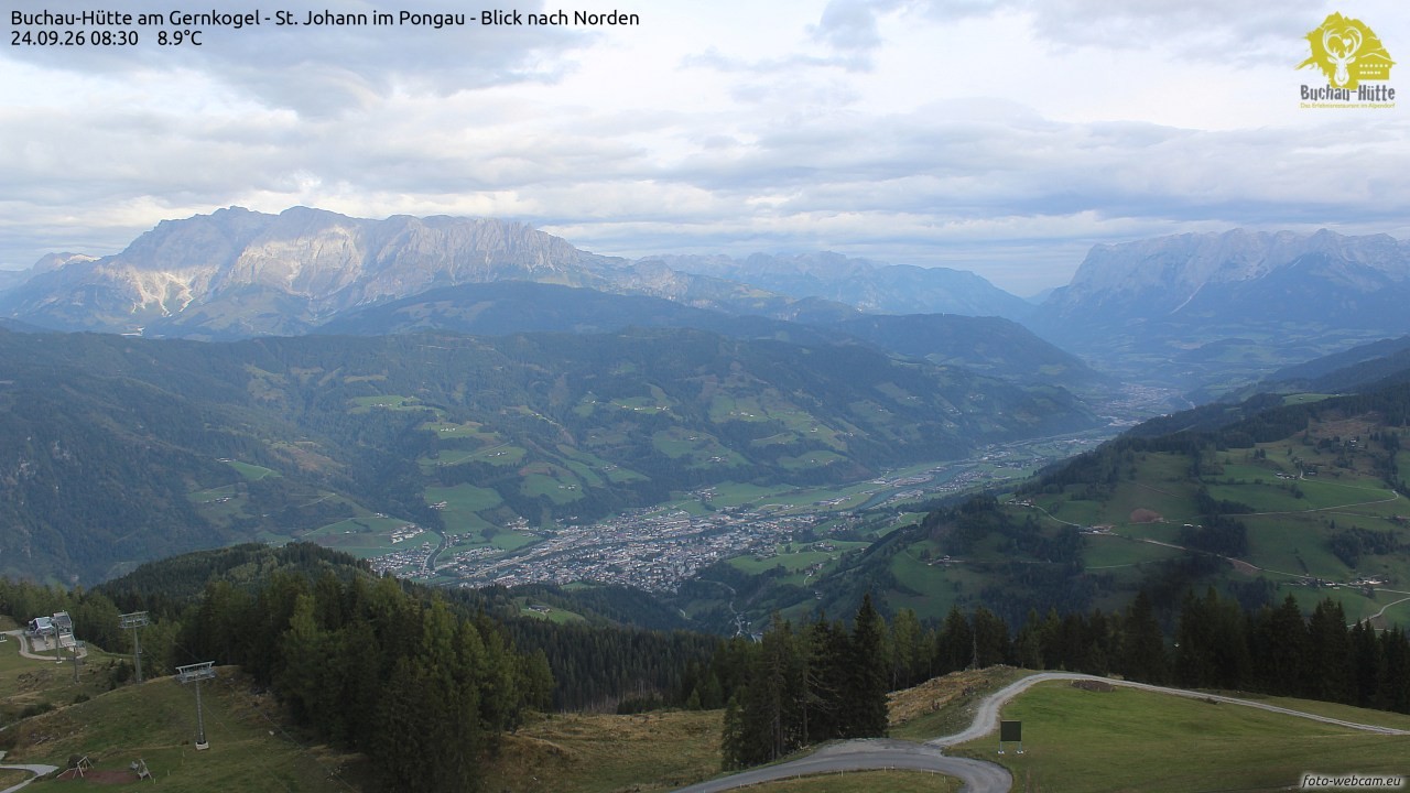Archiv Foto Webcam Buchau-Hütte am Gernkogel - St. Johann