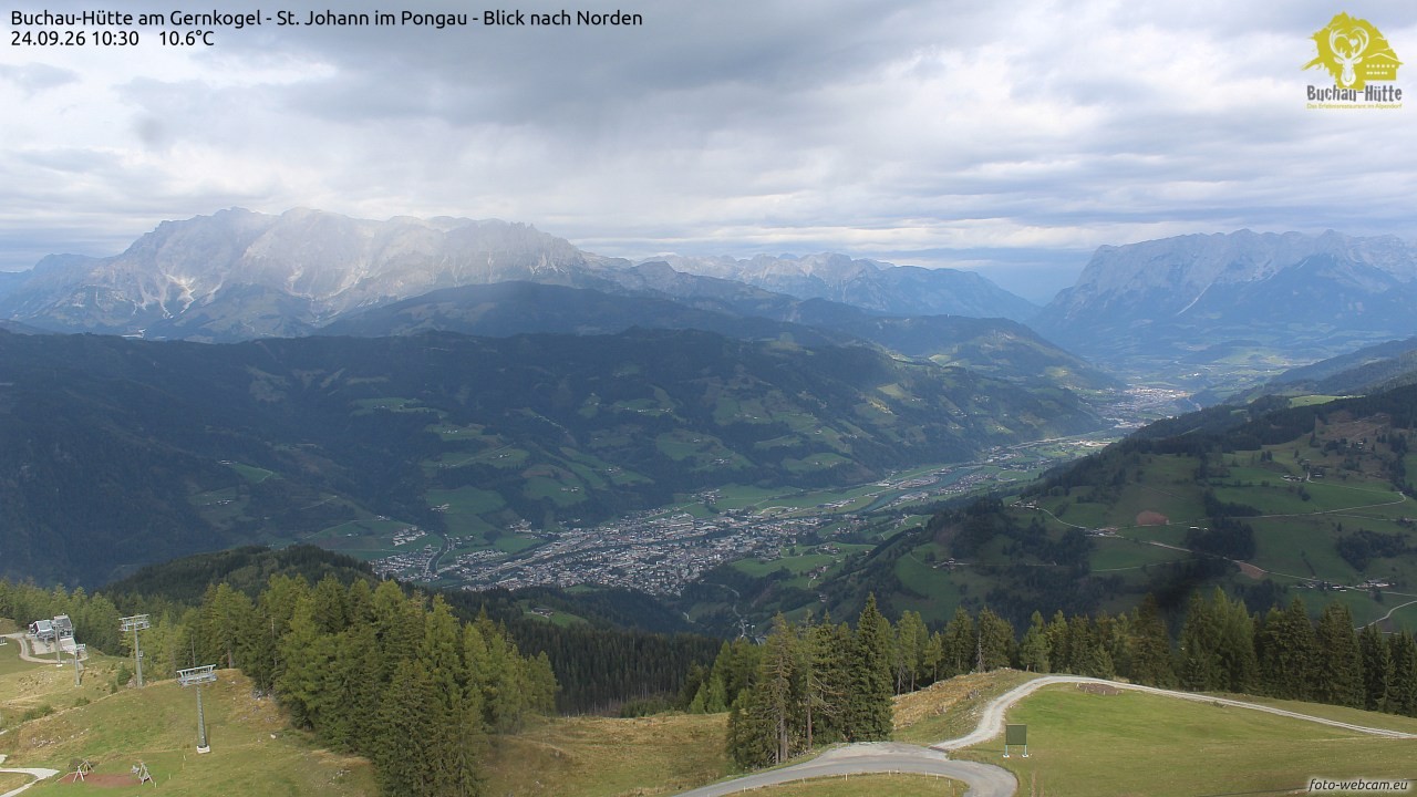 Archiv Foto Webcam Buchau-Hütte am Gernkogel - St. Johann