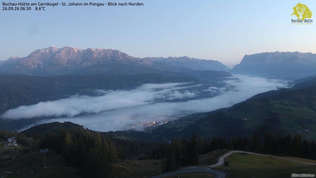 Archived image Webcam Gernkogel - View to the North