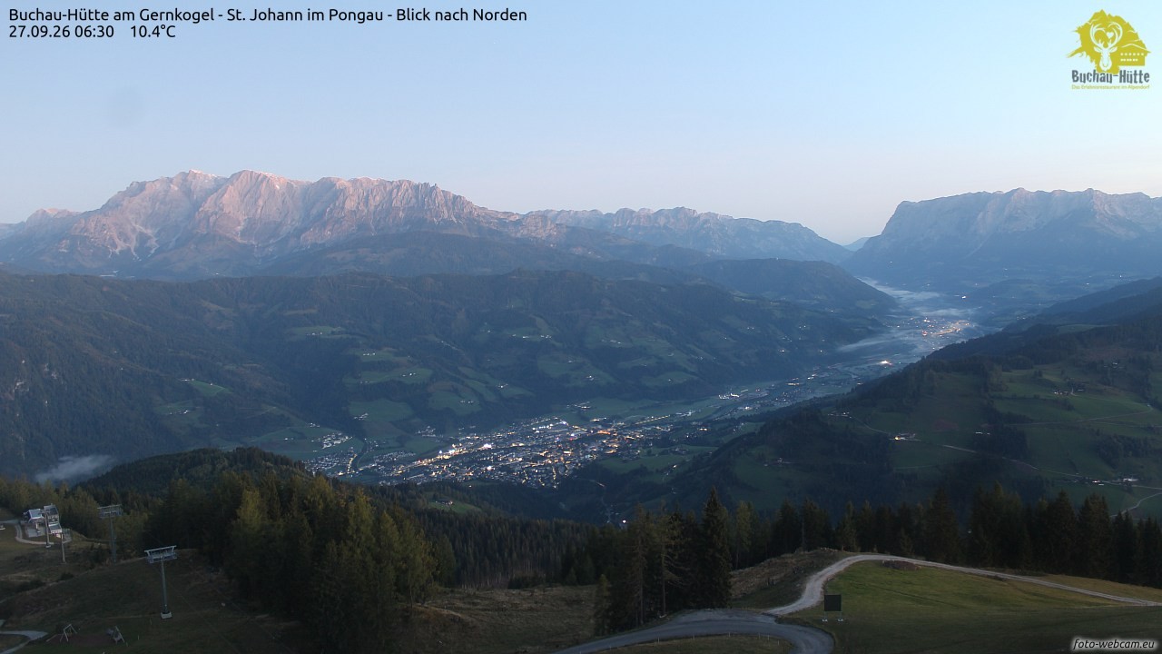 Archiv Foto Webcam Buchau-Hütte am Gernkogel - St. Johann
